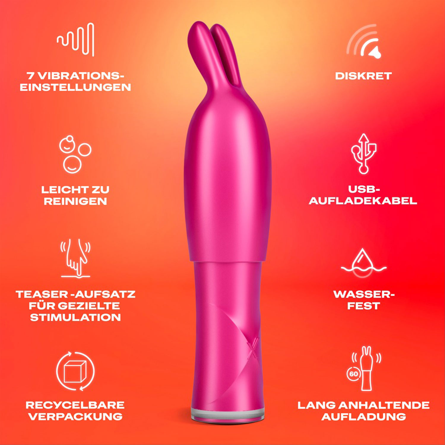  Artikelbild 4 des Artikels “Durex Bunny 2in1 Vibrator “