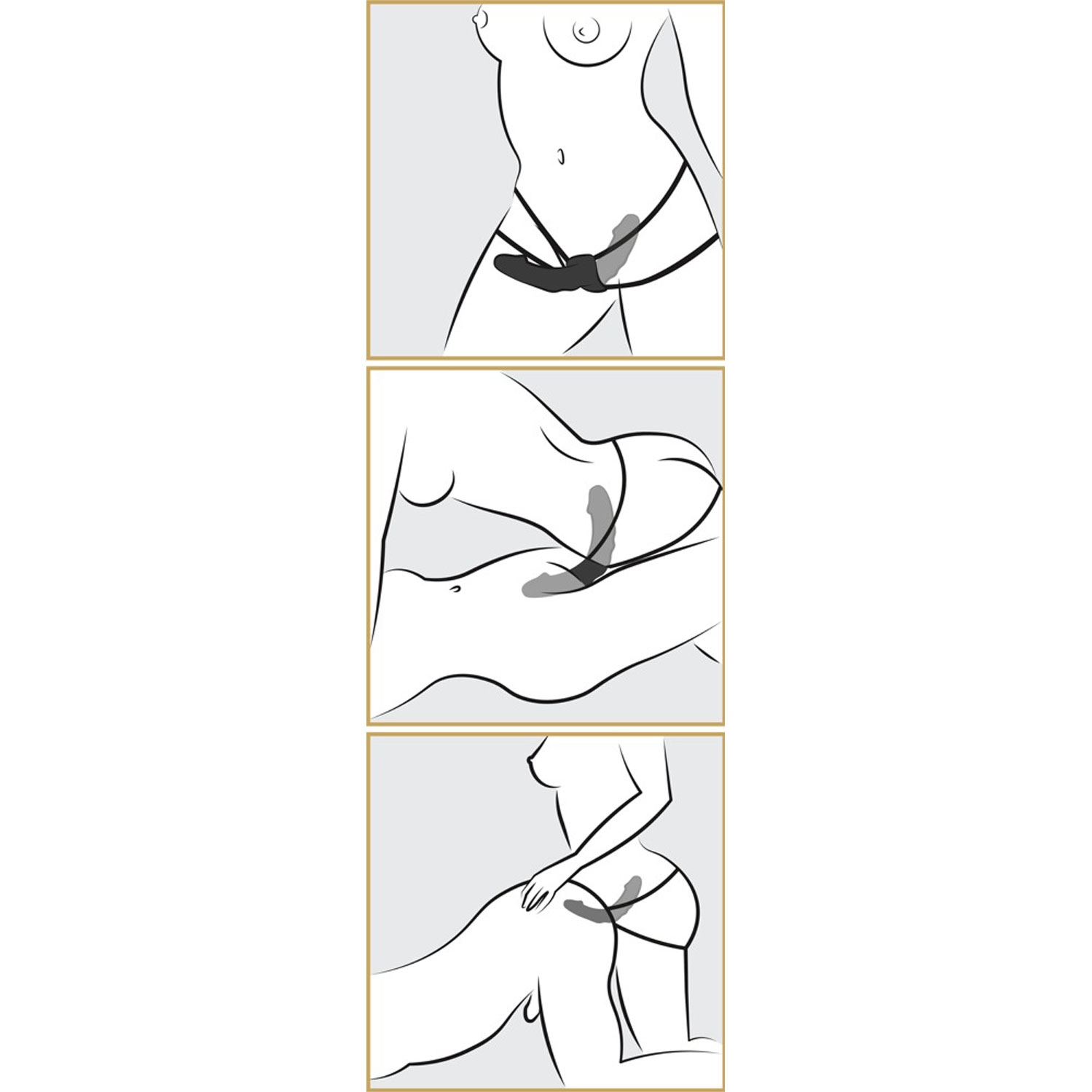  Artikelbild 5 des Artikels “FF Double Delight Strap-On Vibrator “