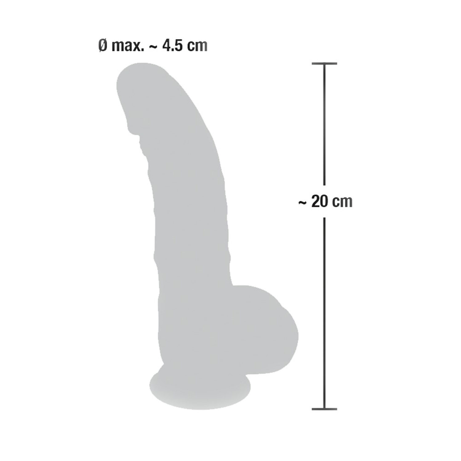  Artikelbild 7 des Artikels “Medical Silicone Dildo 20 cm “